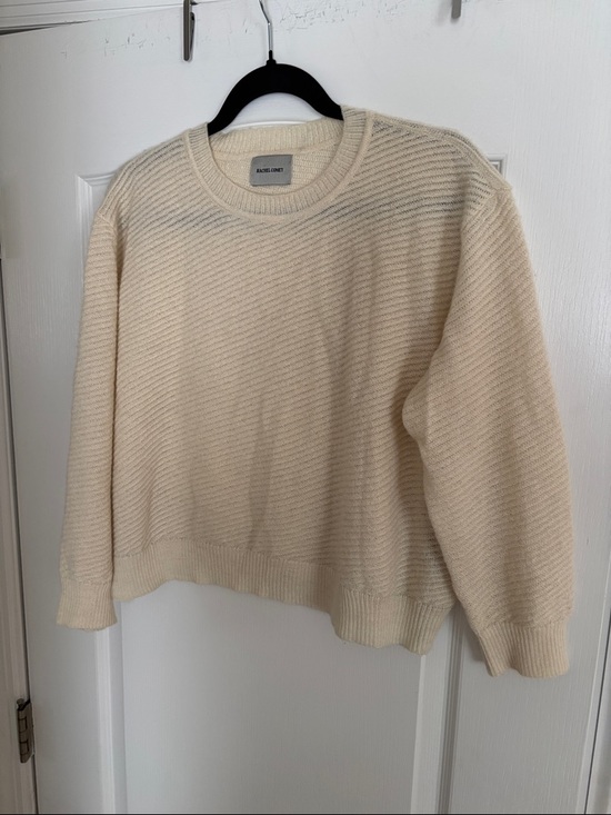 Rachel Comey Sweaters - Rachel Comey Cream Crewneck Alpaca Soft Sweater-M-Beautiful!